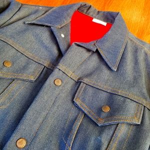 Vintage 70s Quilt-lined Denim Jacket